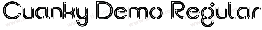 Cuanky Demo Regular字体转换